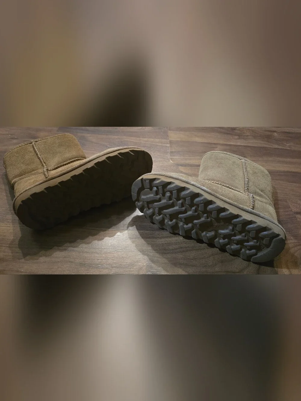 BearPaw Kids Brown Suede Winter Boots Size 1